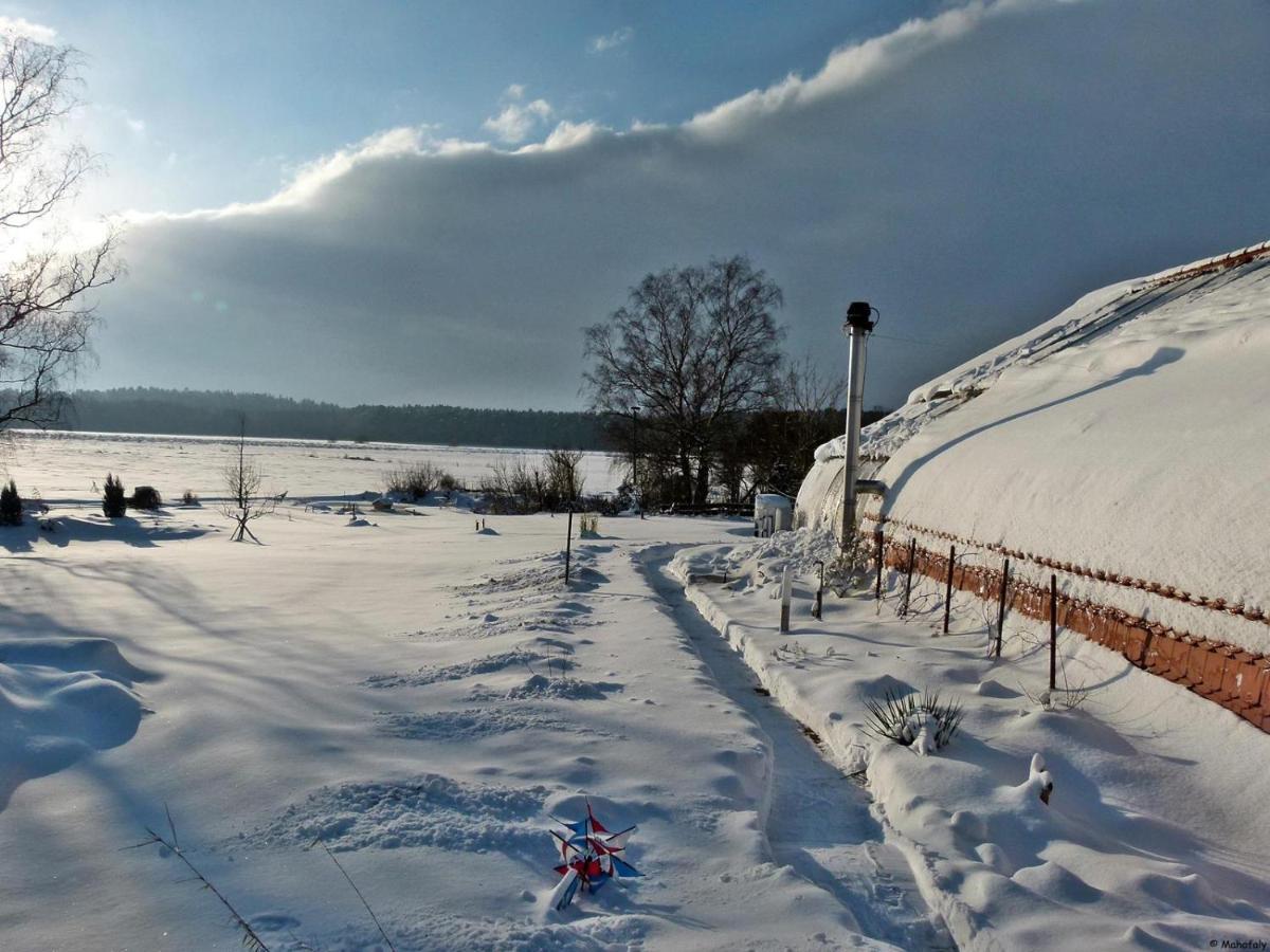 "Balmgarten" Im Naturpark Usedom, Bio Solarhaus Mit Grossem Garten Exterior photo